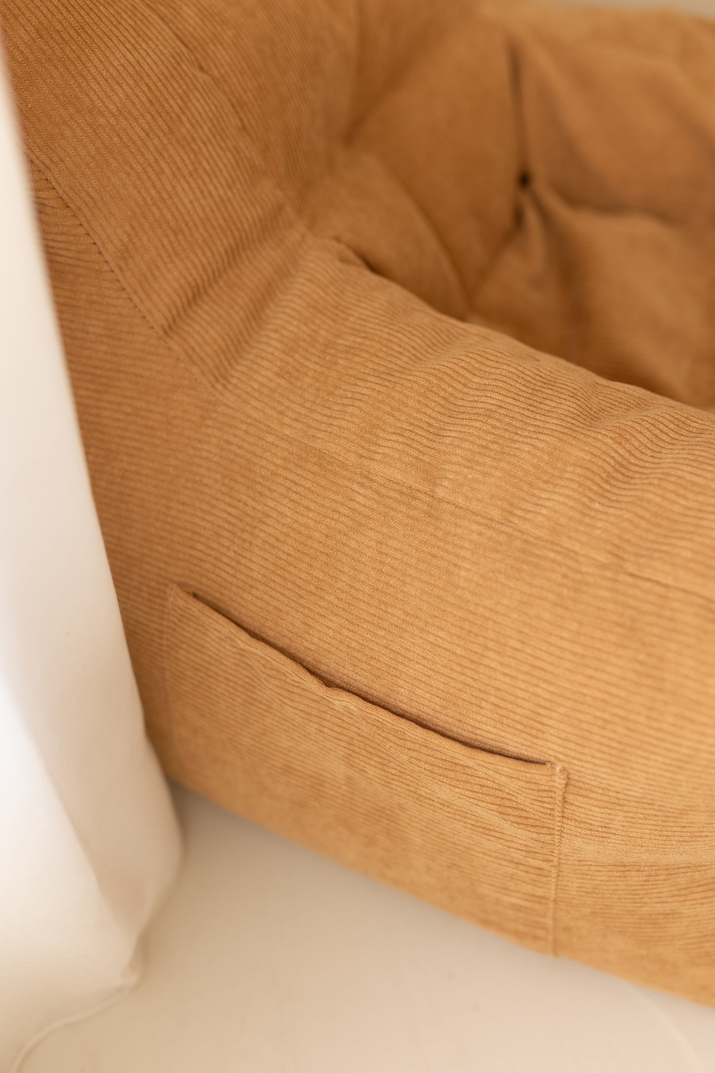 Brown Corduroy Bean Bag